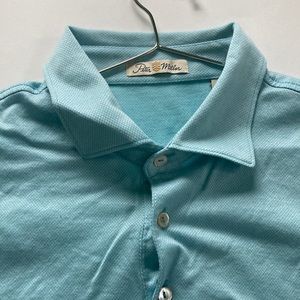Peter Millar Light Blue Polo (Large)